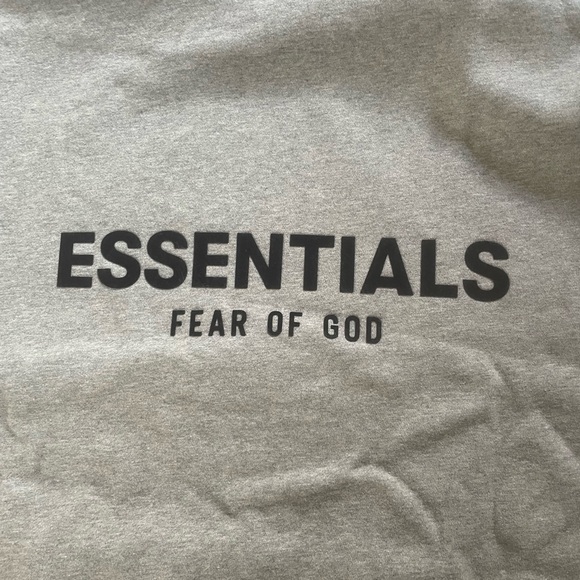 Essentials fear of god dark oatmeal hoodie - Picture 4 of 4